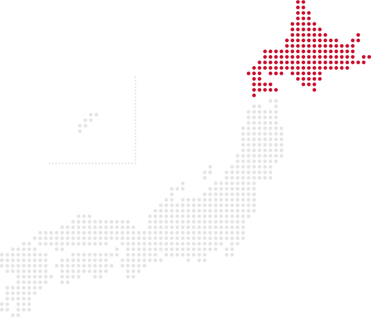 日本地図（北海道）