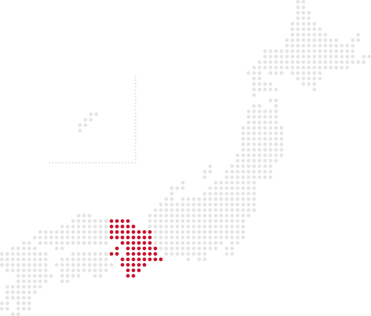 日本地図（近畿）