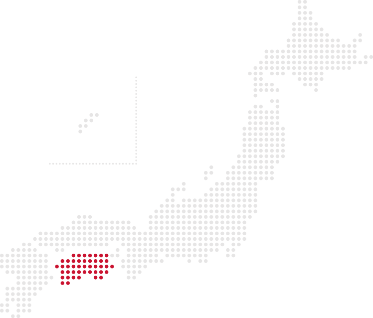 日本地図（四国）